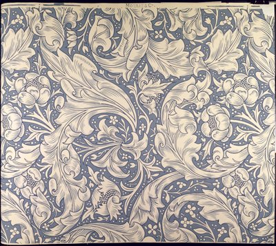 「デイジー」デザイン（テキスタイル） 作： William Morris